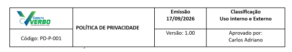 Politica de privacidade